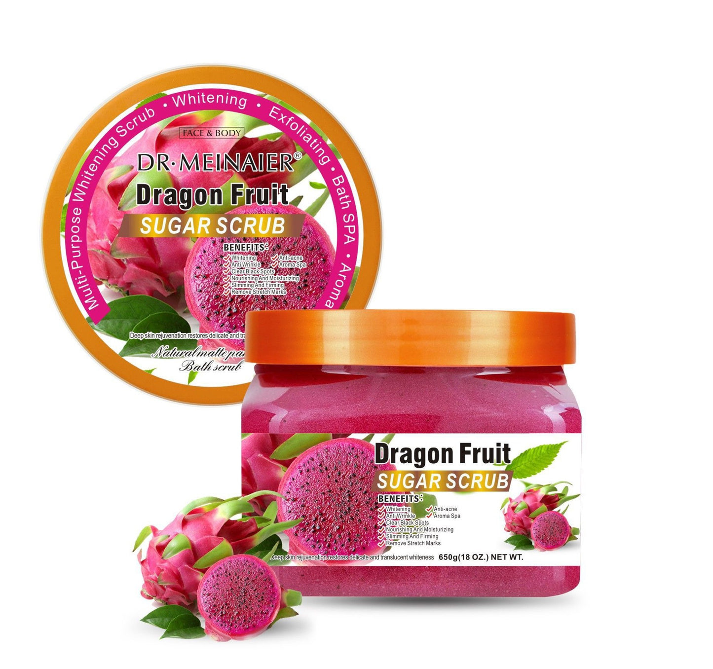 Cross-Border Arbutin Scrub Sugar Bath Salt 650g Body Exfoliating Wet Salt Whole Body Sea Salt Export 
