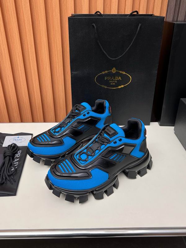 Prada Cloudbust Thunder Blue/Black Chunky Sneaker