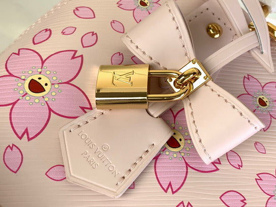 Louis Vuitton Monogram Chain Handbag Pink
