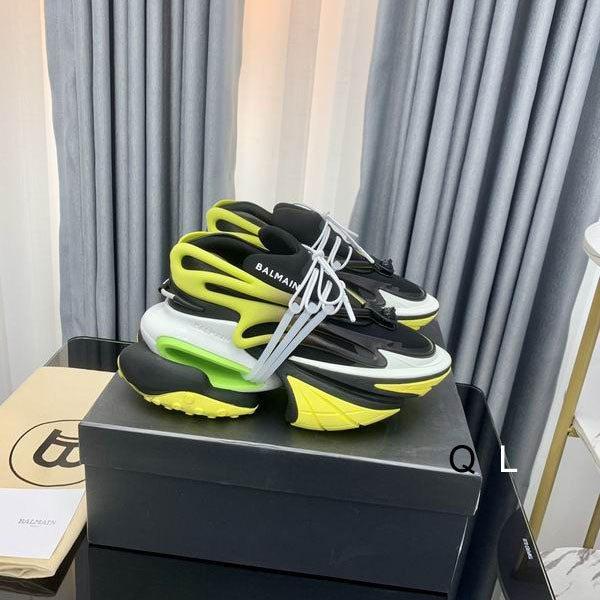 Balmain B-Bold Multicolor Futuristic Sneaker