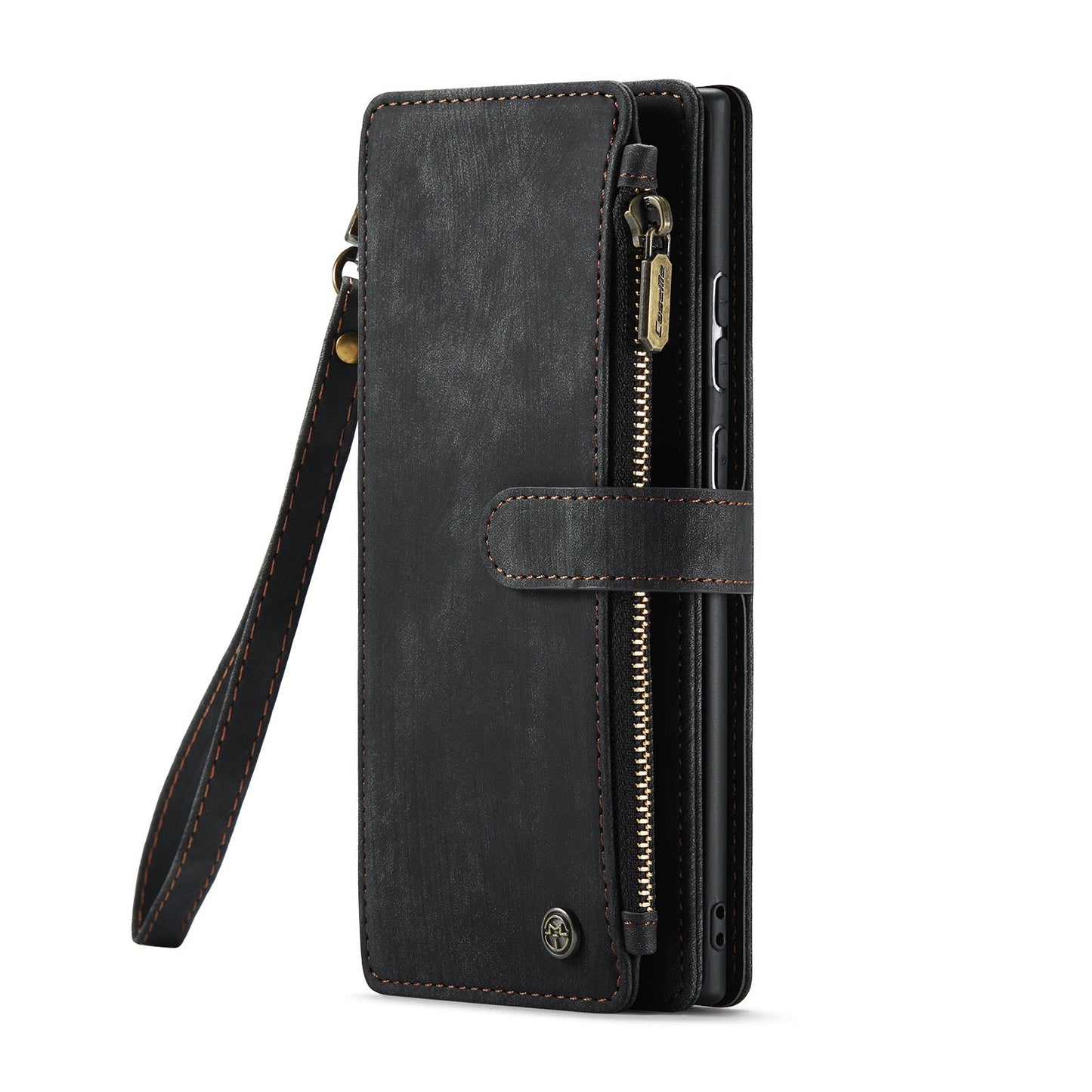 CaseMe Light Luxury Multi-Card Slot Phone Case for Samsung s23/s23plus/s23ultra Bracket Leather Case