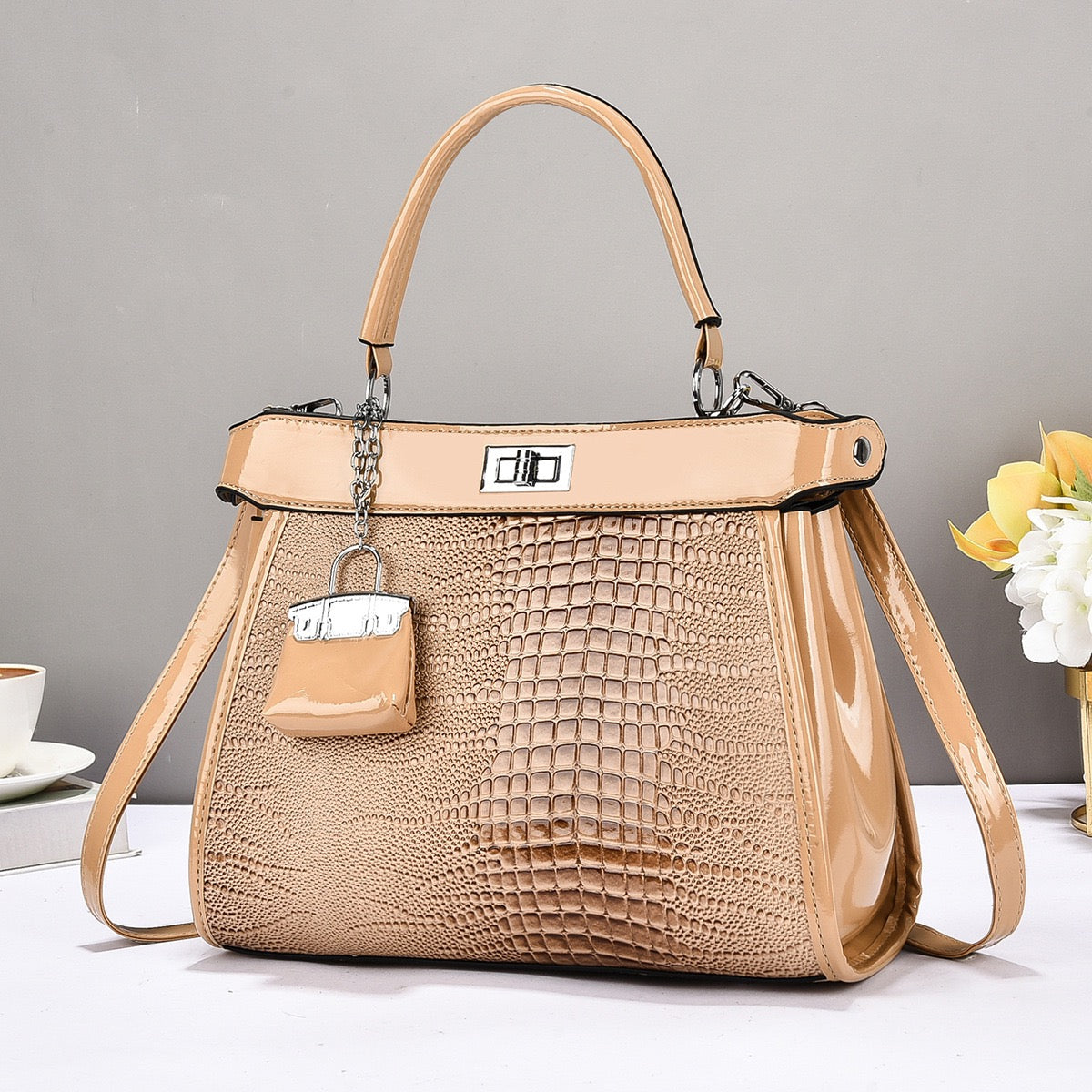 Modern Glossy Purse – For Bold, Stylish Women