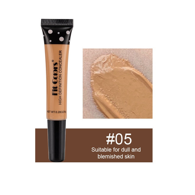 Fit Colors 8-Color Hose Concealer Concealer, Repair and Nourishing Liquid Foundation to Cover Dark Circles and Acne Spots Cross-Border