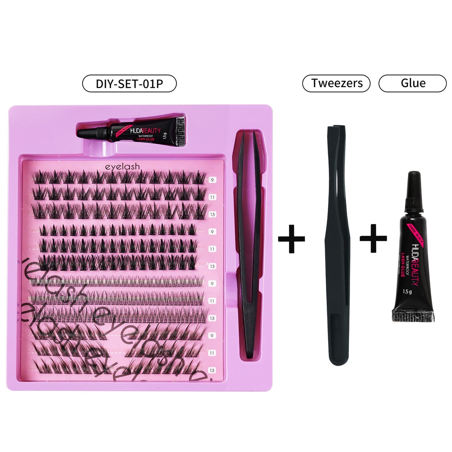 Накладные Ресницы Cross-Border Eyelash Kit DIY Eyelash Kit