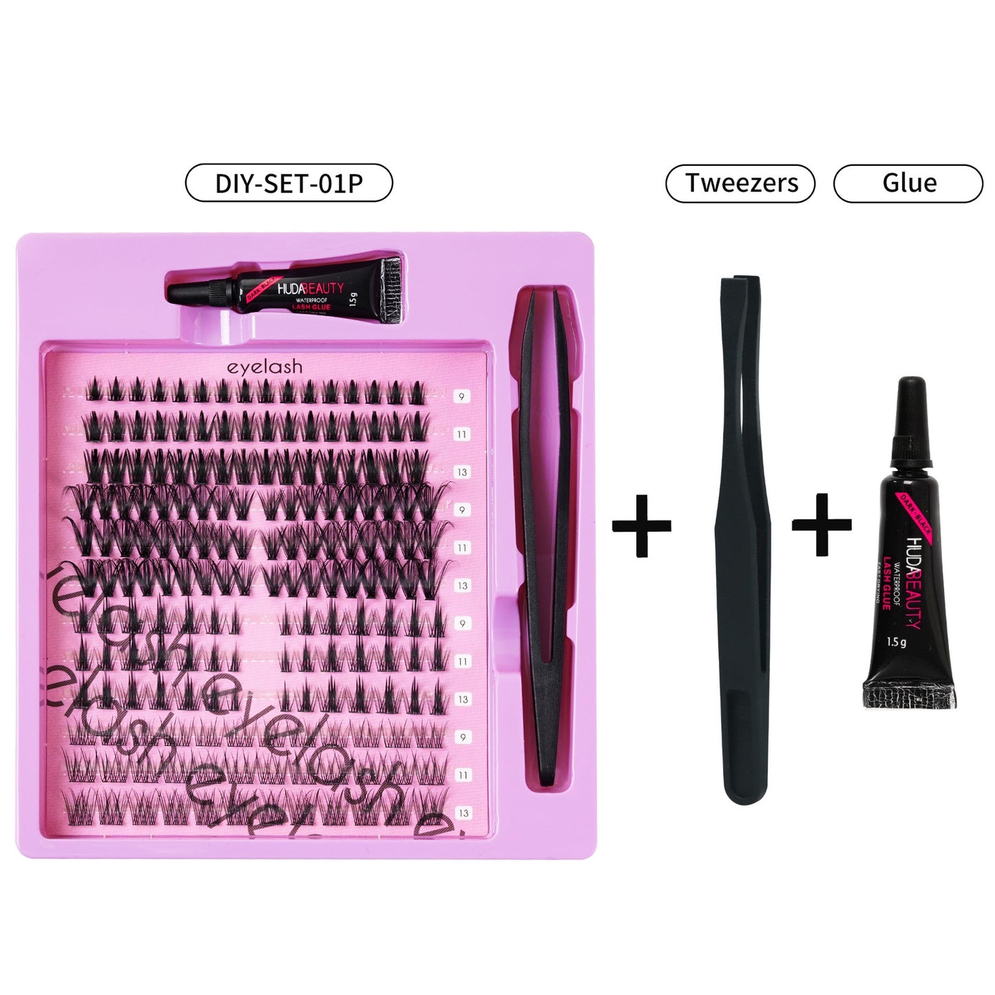 Накладные Ресницы Cross-Border Eyelash Kit DIY Eyelash Kit