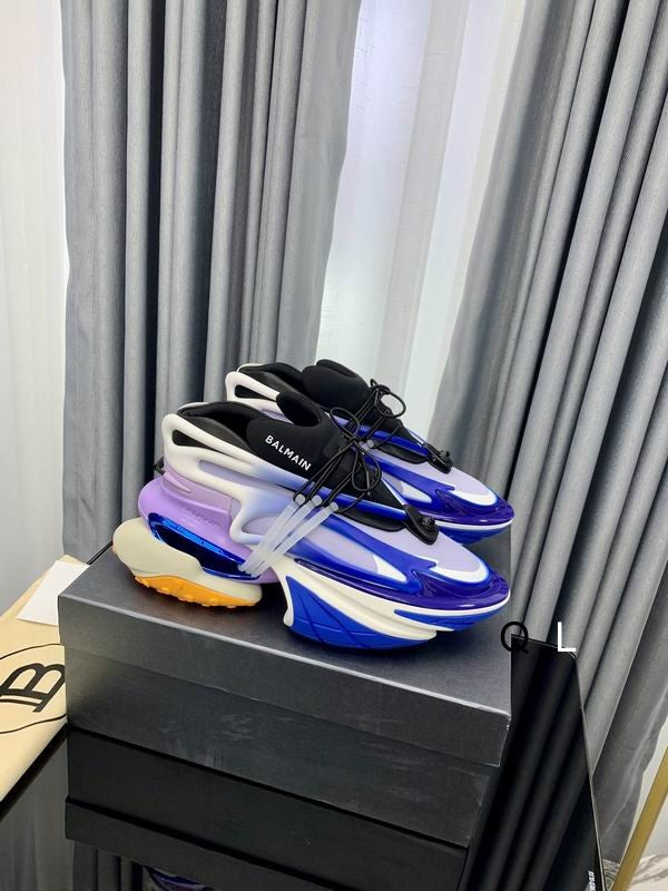 Balmain B-Bold Multicolor Futuristic Sneaker