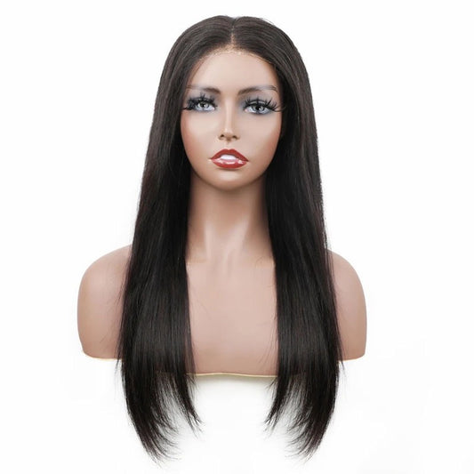 12A Brazilian Human Hair 13*4Frontal Straight Wig180% Density