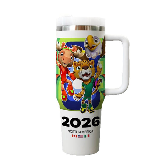 2026 FIFA Striped Travel Mug