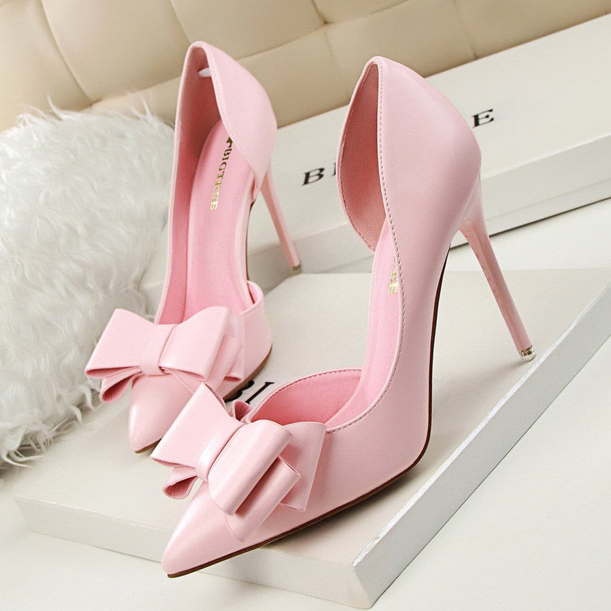 Elegant Pink Bow Heels ( fille )