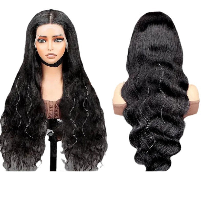 11A 13*4 Frontal Wig 180% Body Wave100% Brazilian Human Hair h