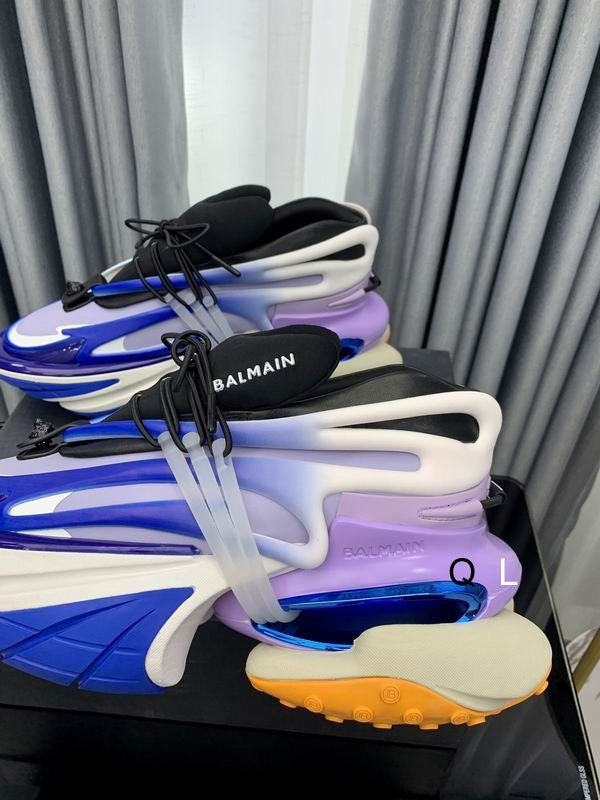 Balmain B-Bold Multicolor Futuristic Sneaker