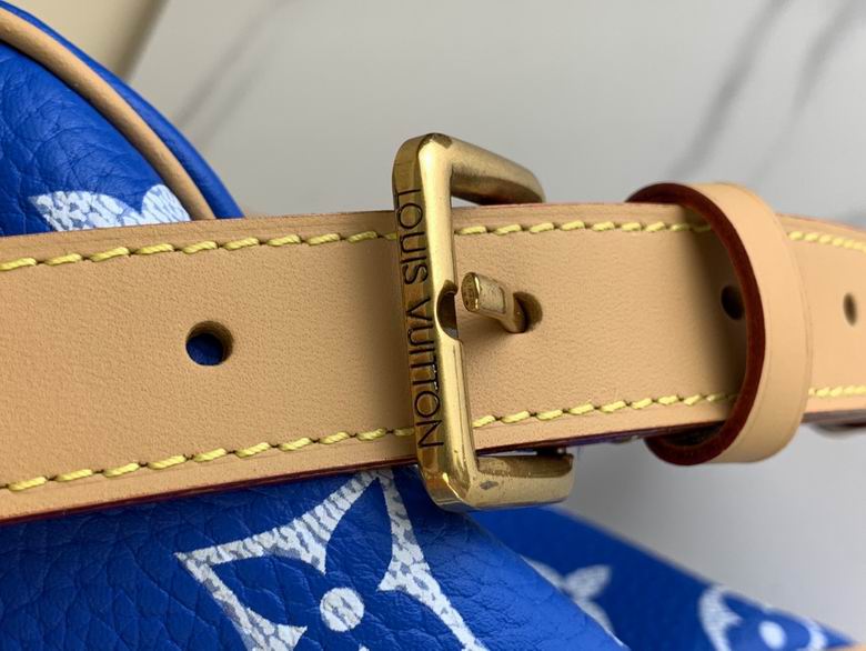 Louis Vuitton Keepall Bandoulière 50 Blue Monogram Set