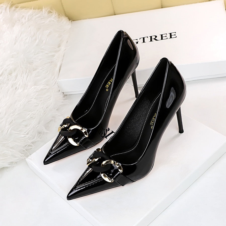 Women’s Elegant Pink Bow Heels ( fille)