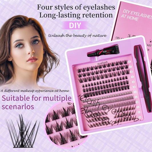 Накладные Ресницы Cross-Border Eyelash Kit DIY Eyelash Kit