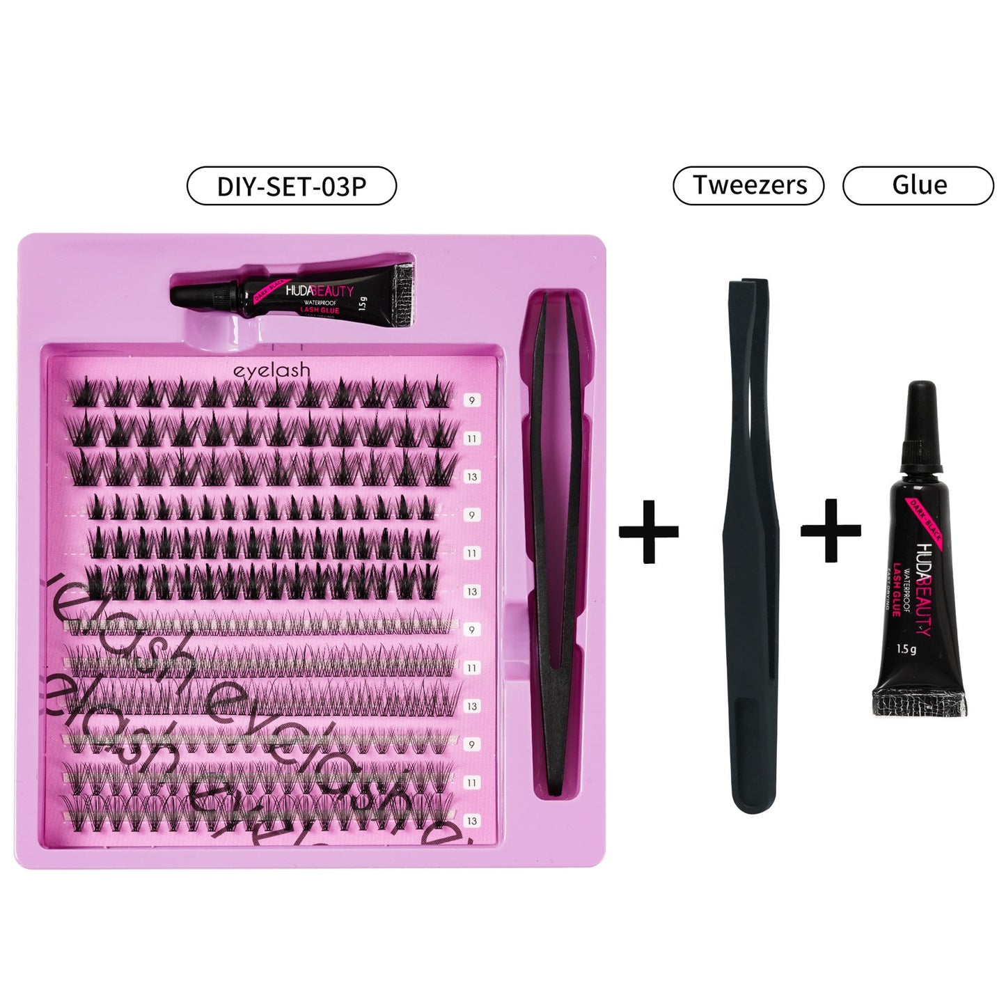 Накладные Ресницы Cross-Border Eyelash Kit DIY Eyelash Kit