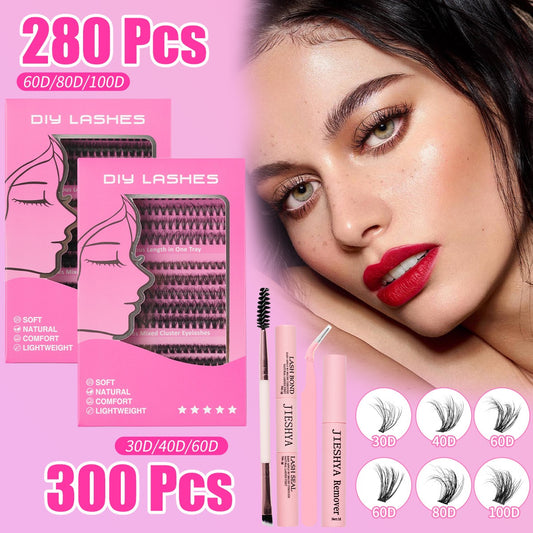 DIY Lashes False Eyelash Extension Set 30D/60D European and American Cross-Border Eyelash