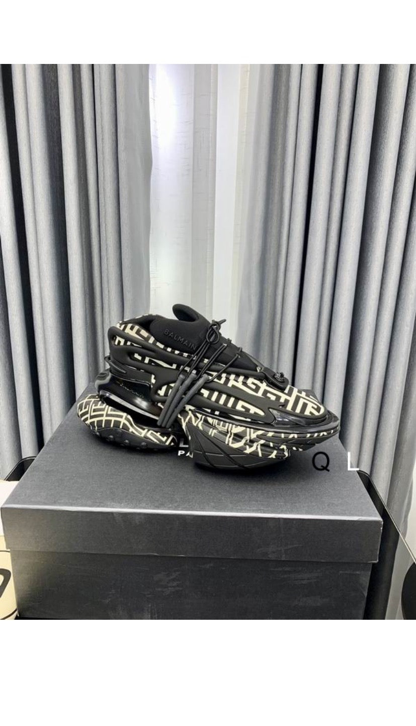 Balmain B-Bold Multicolor Futuristic Sneaker