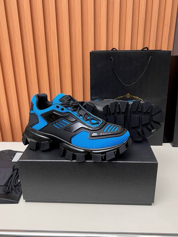 Prada Cloudbust Thunder Blue/Black Chunky Sneaker