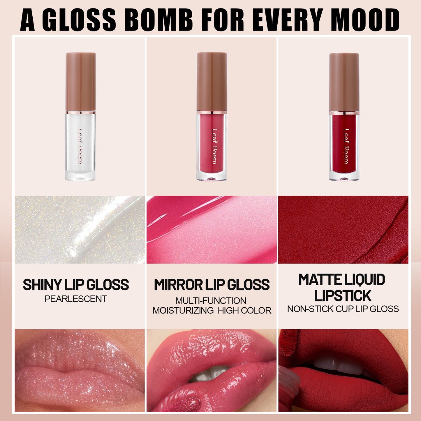 Cross border lip gloss