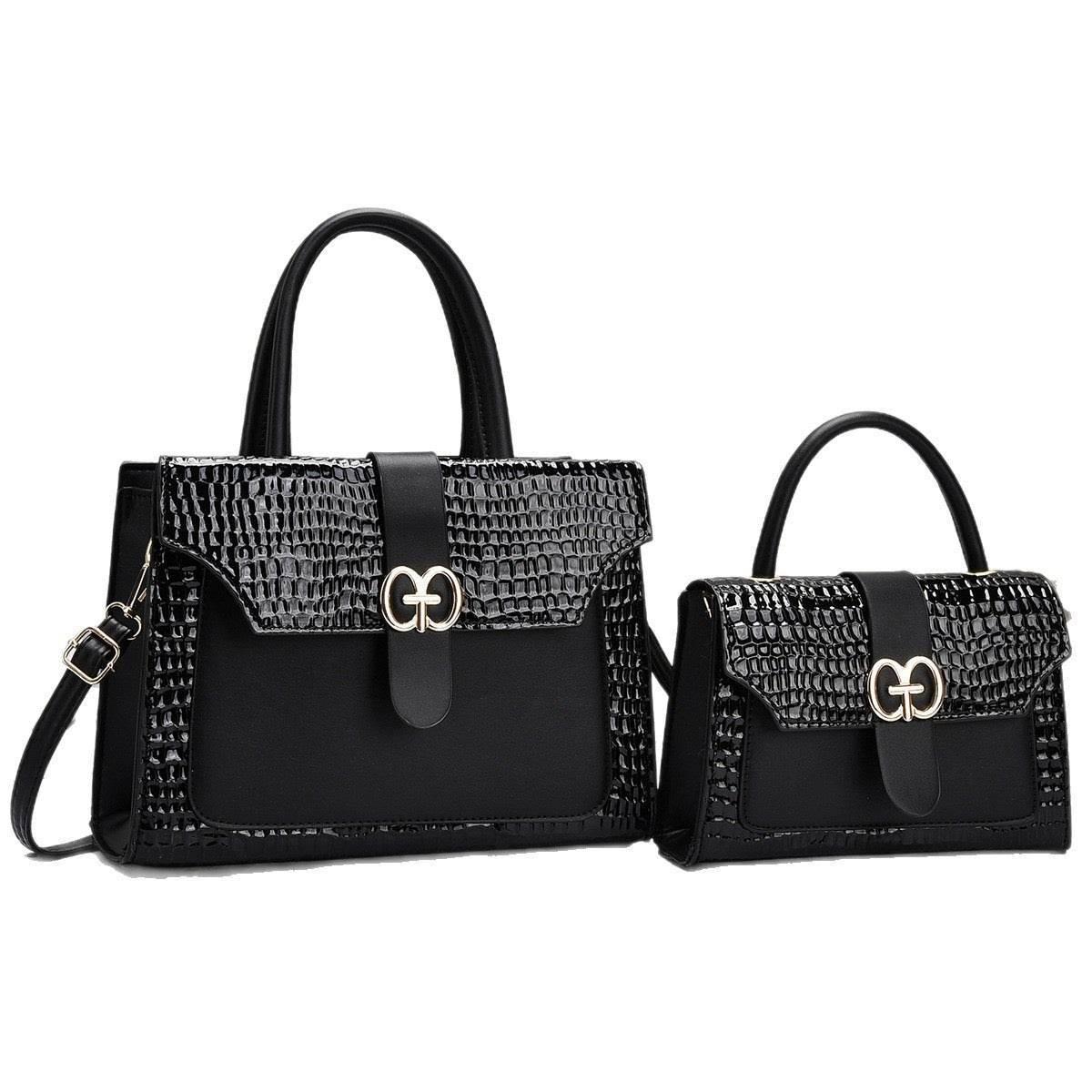Elegance Handbag with Gold Accents – Sophisticated Style for Every Occasion