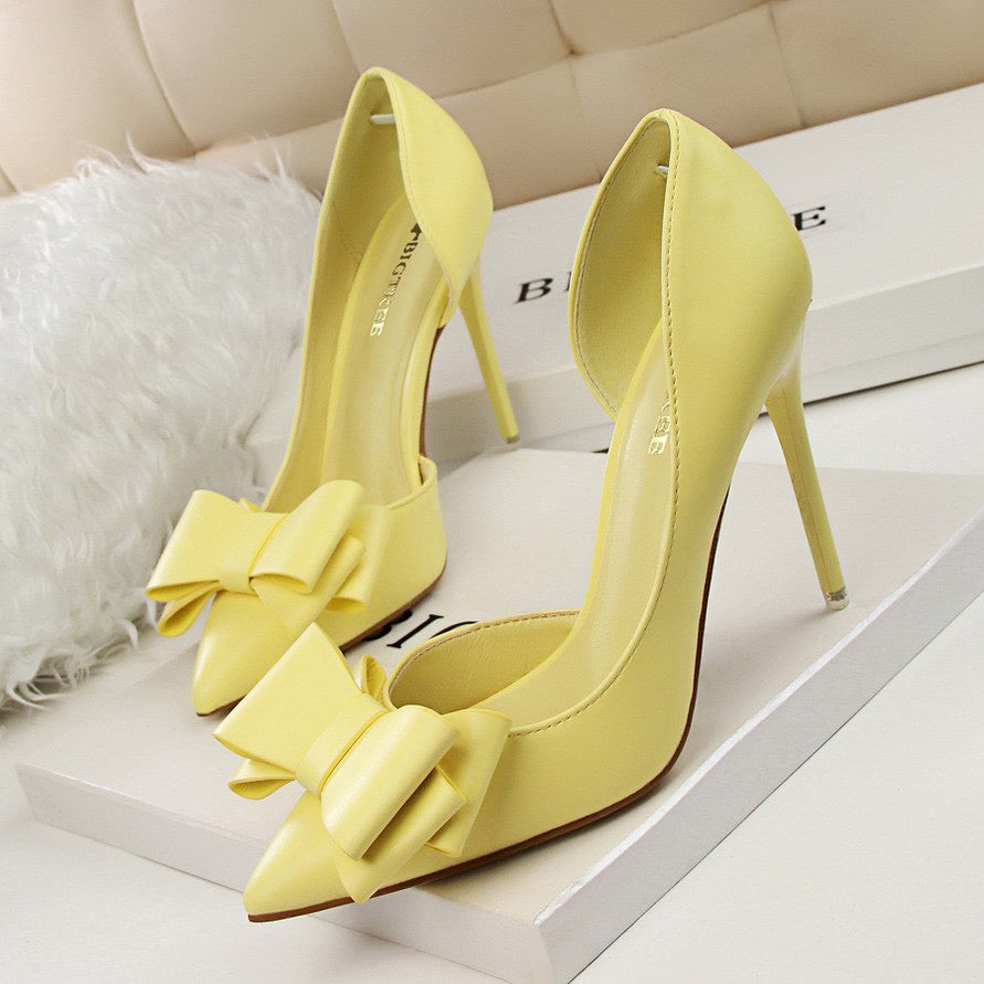 Elegant Pink Bow Heels ( fille )