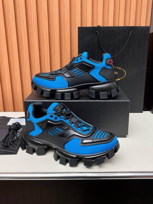 Prada Cloudbust Thunder Blue/Black Chunky Sneaker