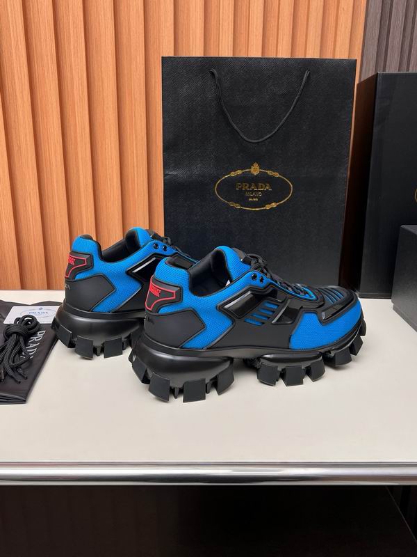 Prada Cloudbust Thunder Blue/Black Chunky Sneaker