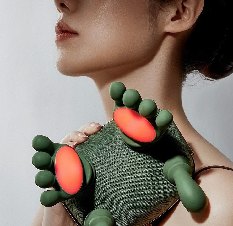 Handheld Kneading Massager with Finger Nodes