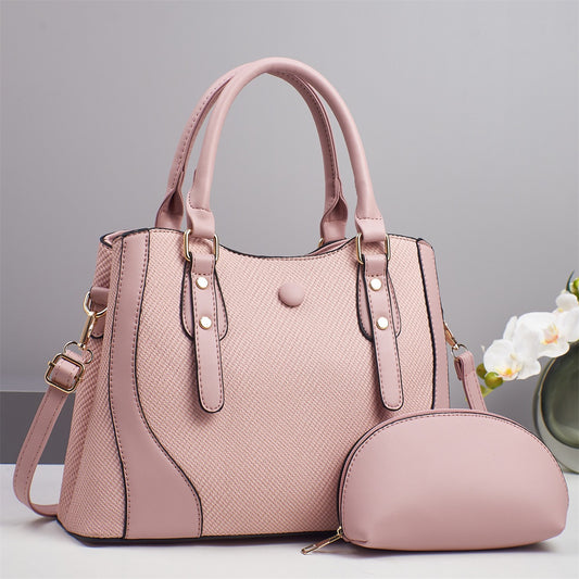 Handbag with Detachable Pouch – Style Meets Function