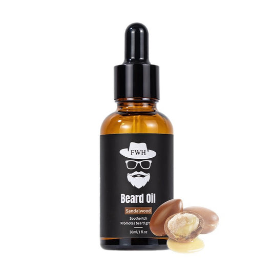 30ml Men's Beard Oil Cross-Border Beard Liquid Nutritional Oil Essence Facial Hair Care Oil